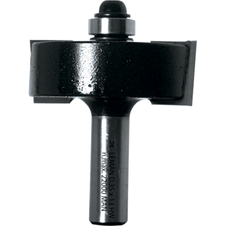 Rebate drill bit + guide