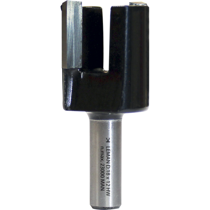 Straight notch drill bit