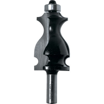 Drill bit for decorative moulds + guide
