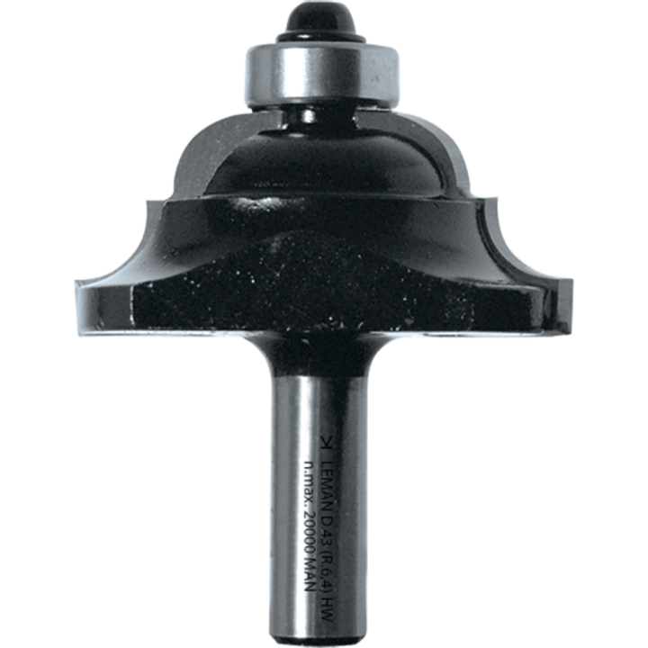 Drill bit for decorative moulds + guide