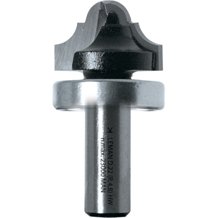 Drill bit for decorative moulds + upper guide