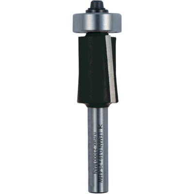 Negative biased trimmer drill bit + guide