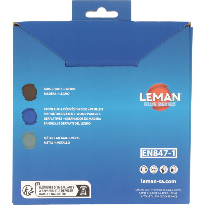 Lame de scir circualire pour machines portatives et À onglets