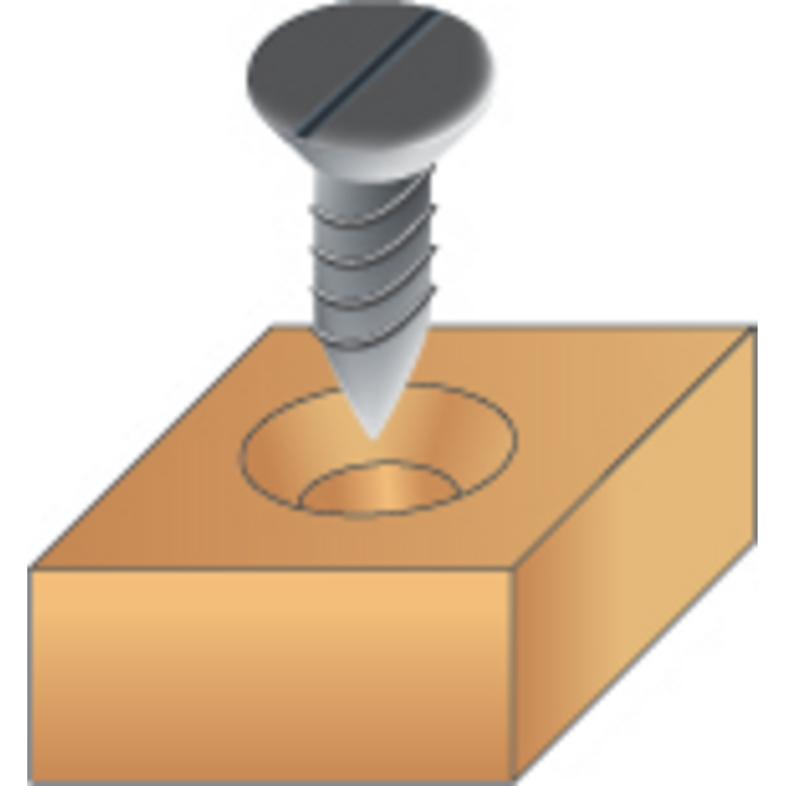 Hss drill bit + mandrel for wood