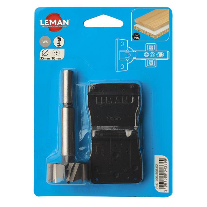 Ø 35 mm invisible hinge drill bit kit