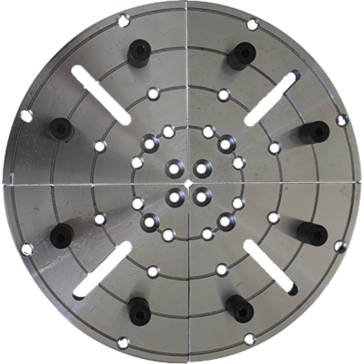 Plateau de reprise Ø 190 (4 mors + accessoires)