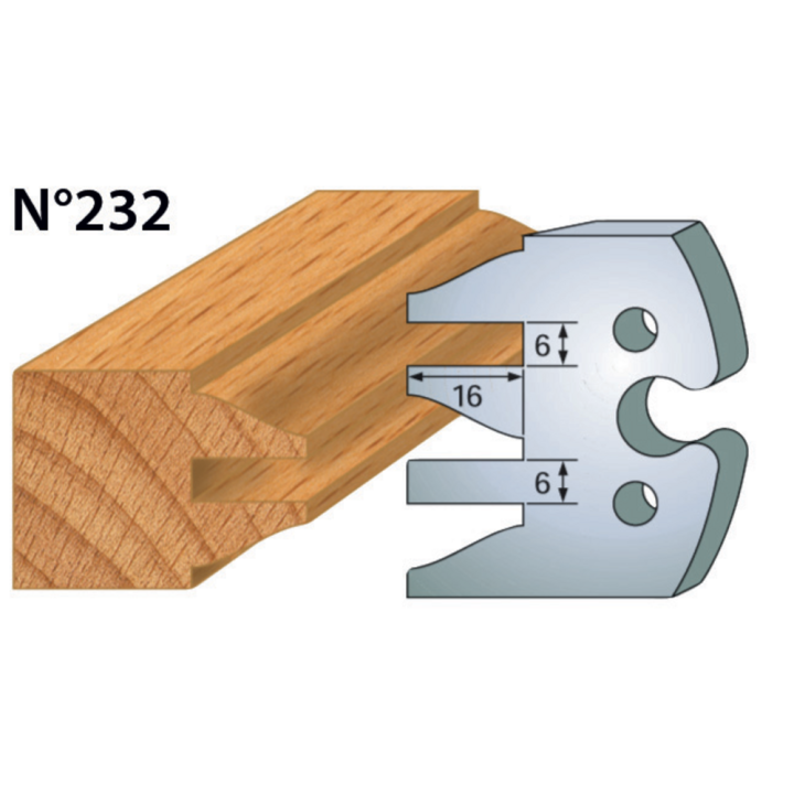 Jeux 2 fers hauteur 50 mm