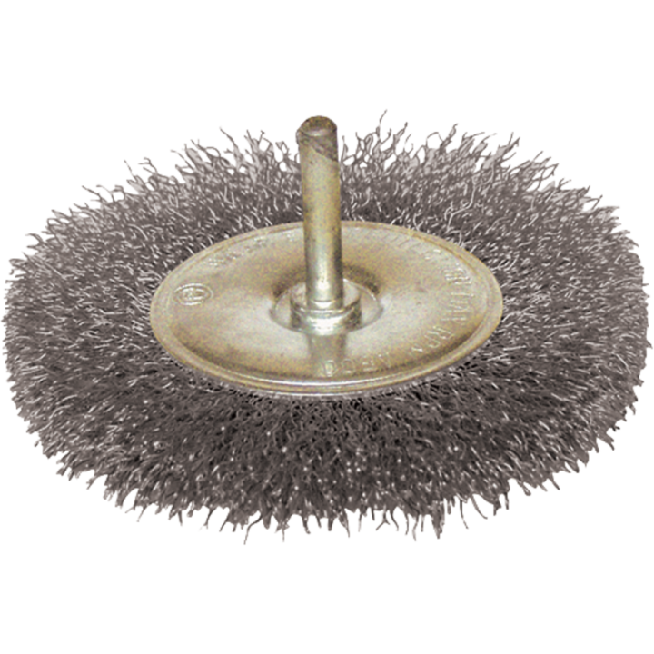 Brosse circulaire fil acier ondulÉ