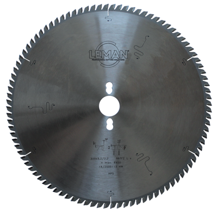 Zaagblad voor het op maat zagen van houtplaten