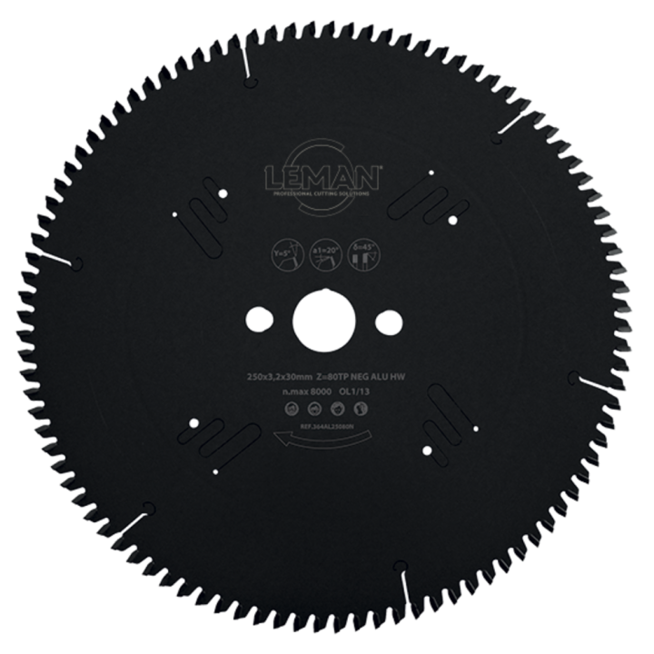 Zaagblad voor non- ferrometalen