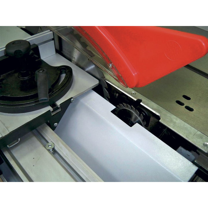 Sega da banco con incisore e carrello a filo lama 315 mm