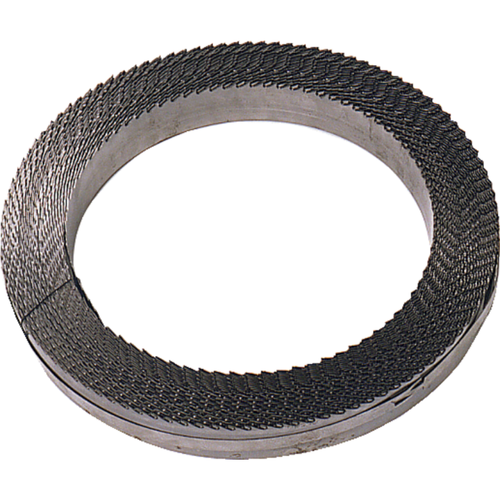 Rolled steel bandsaw blade