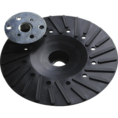 Rubber grinding disc for grinder