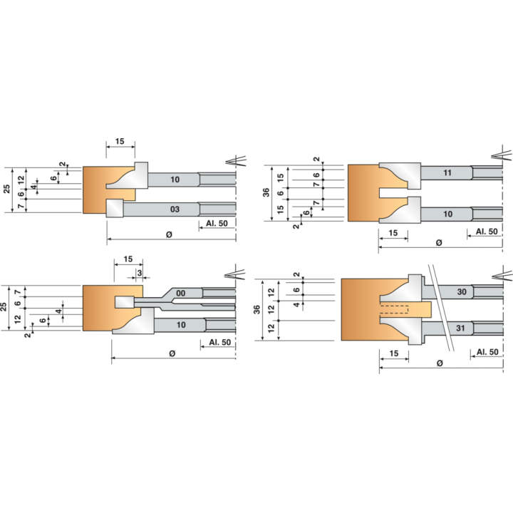 Fraises profils contre-profiils ÉbÉnisterie avt 15