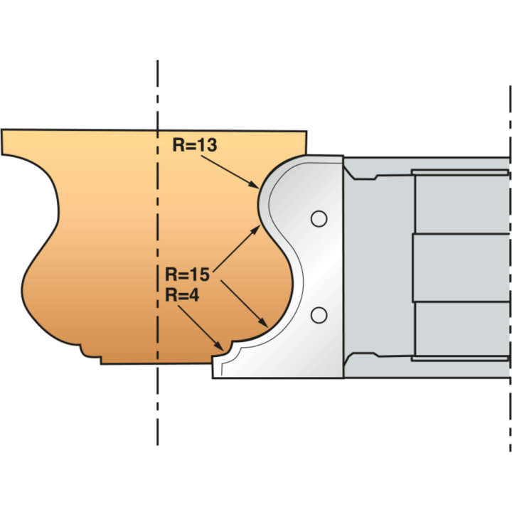 Porte-outils main courante