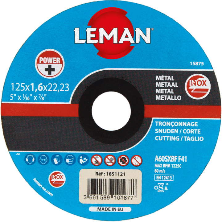 Corte fino industria del acero inoxidable