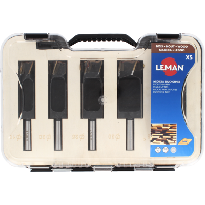 Caja 5 brocas para tapones