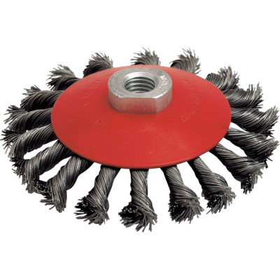 Brosse cuvette fil acier torsadÉ