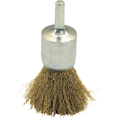 Brosse pinceau fil laiton ondulÉ