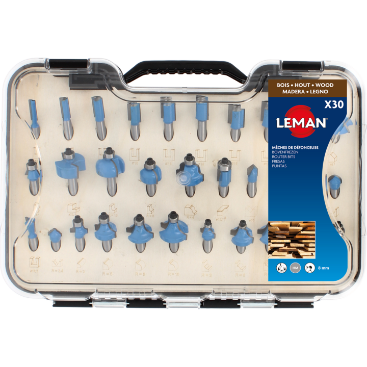 Caja de 30 fresas variadas