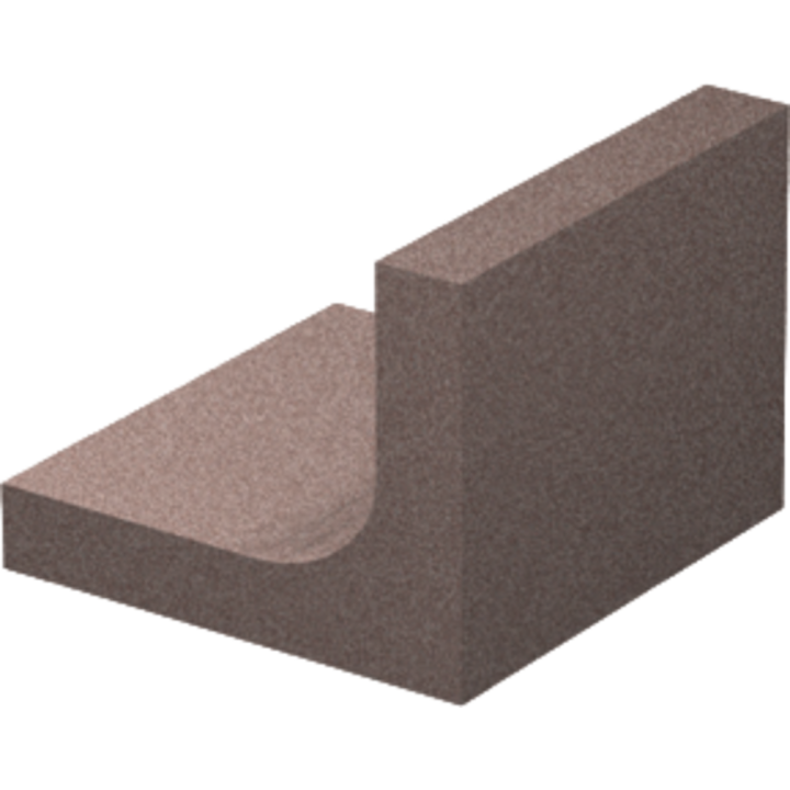 Punta a gola + guida superiore  delrin