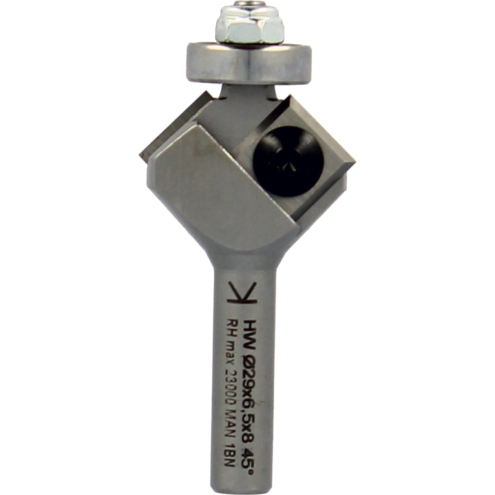 Kantenfrees met reversibele snijplaten + geleider