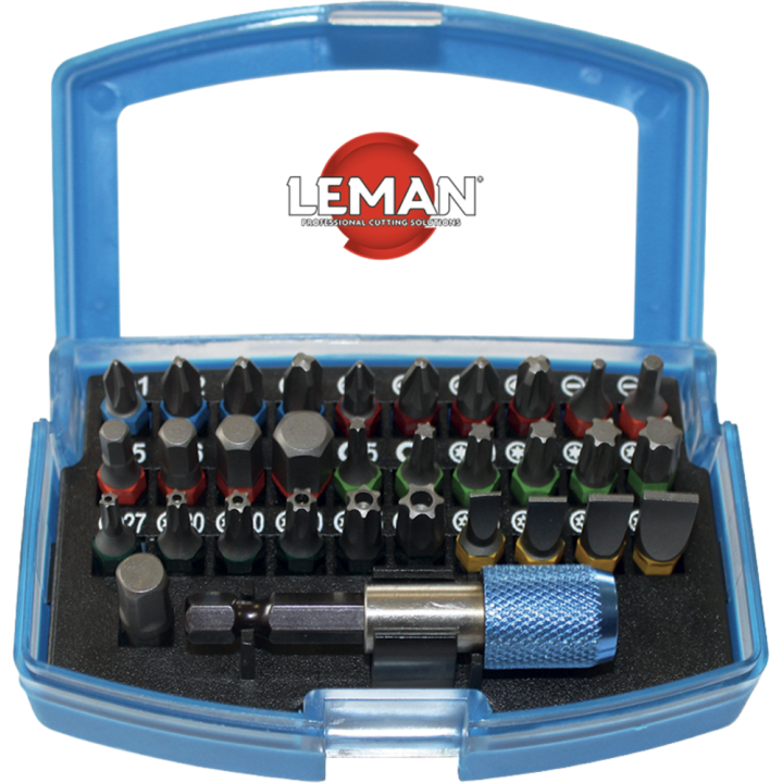 Caja de 32 puntas con cÓdigo de color