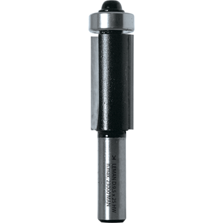 Straight trimmer drill bit + guide