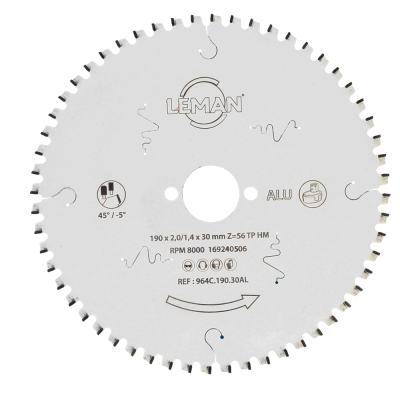 Lame circulaire pour machines portatives et À onglets sur batterie