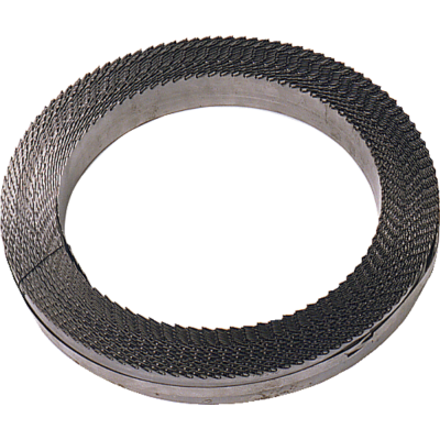 Rolled steel bandsaw blade