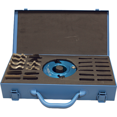 Doos met freesblok voor profileren - 50 mm hoog