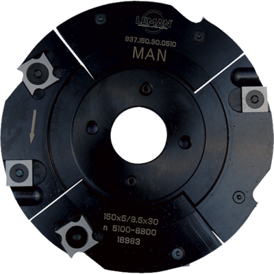 Freesblok voor groef