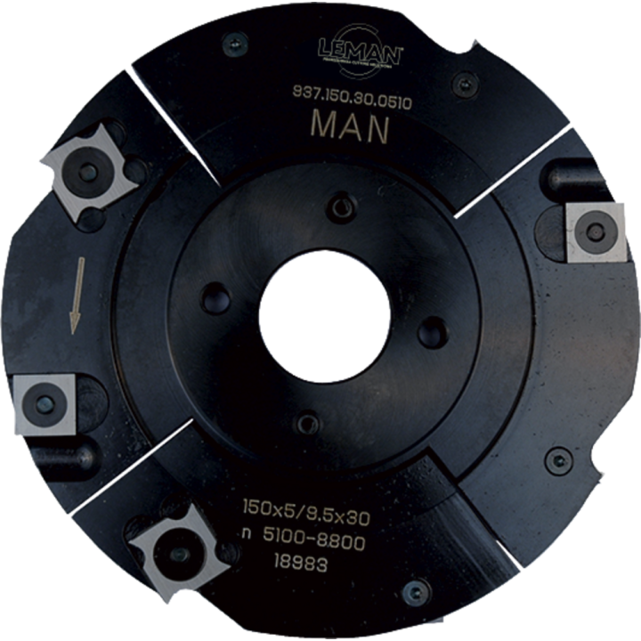 Freesblok voor groef