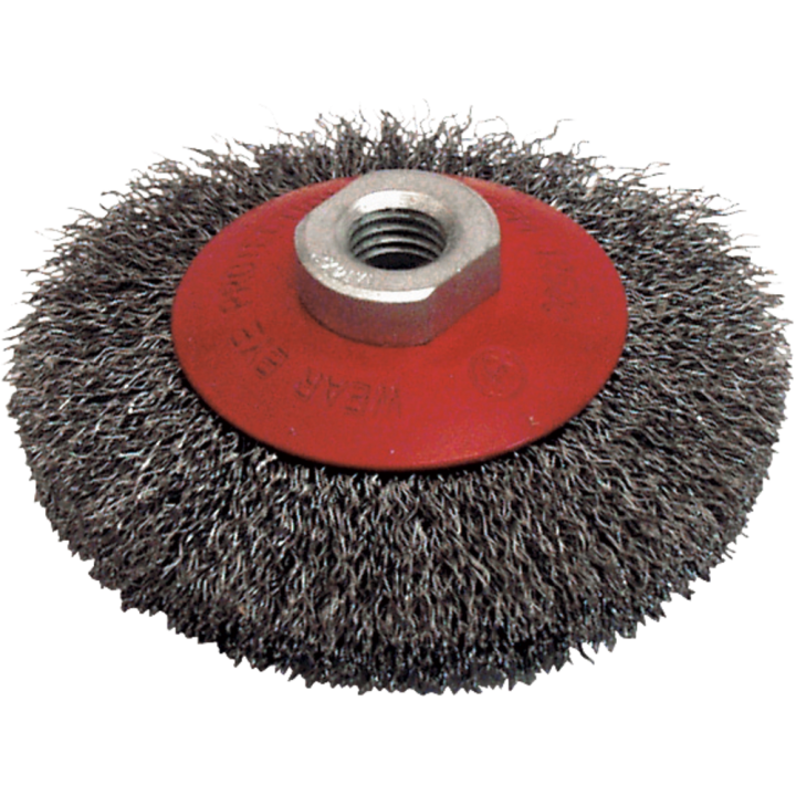 Brosse cuvette fil acier ondulÉ