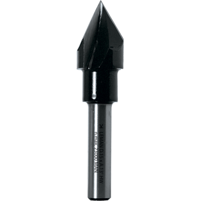 Laser point drill bit