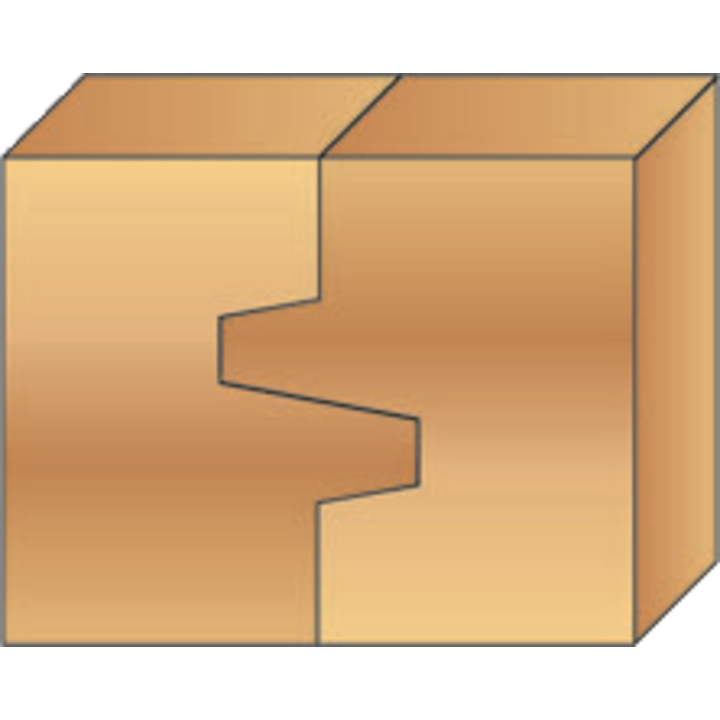 Flat cutting drill bit
