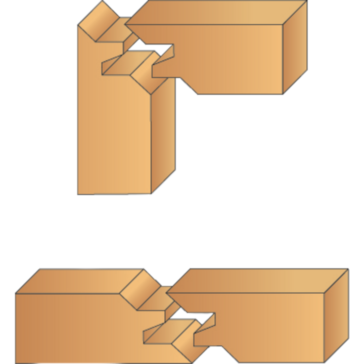 MÈche bouvetage À 45