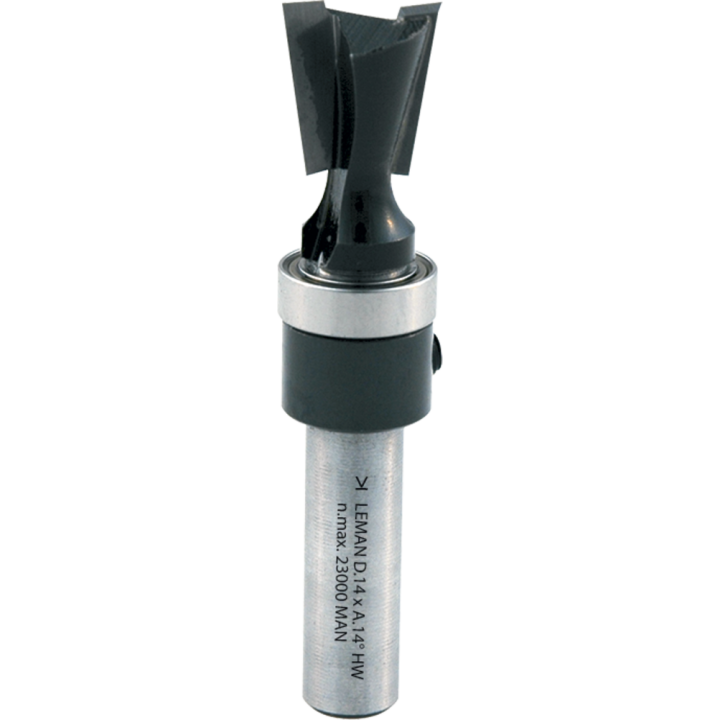 Zwaluwstaartverbindingfrees + bovengeleider