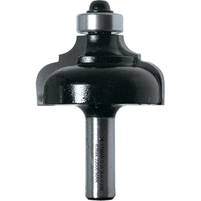 Drill bit for decorative moulds + guide