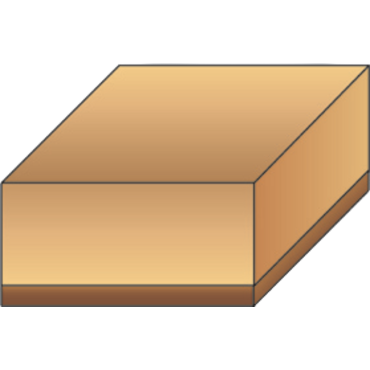 Straight trimmer drill bit + upper guide