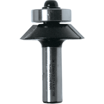 Chamfer drill bit + guide