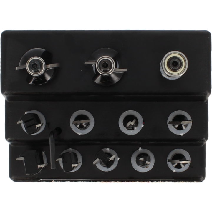 Coffret 12 meches carbure queue 8mm