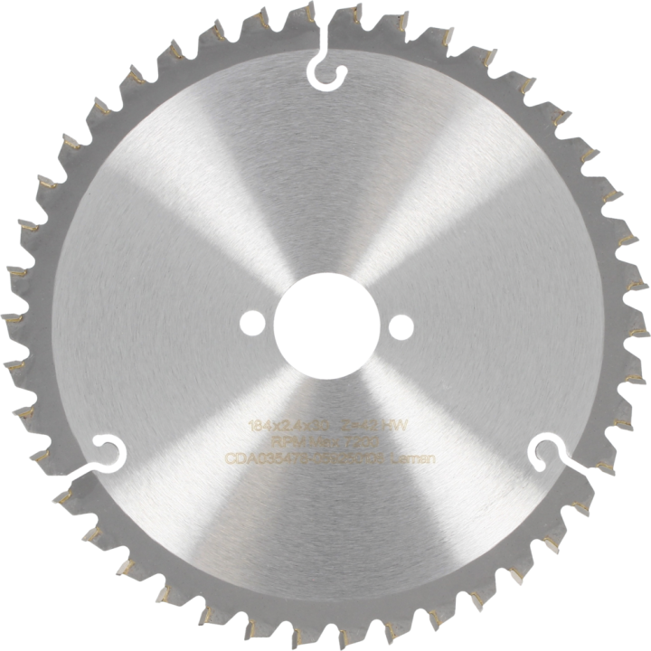 Lame de scir circualire pour machines portatives et À onglets