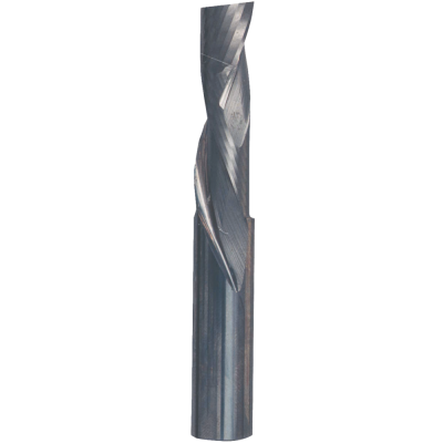 Mèche à défoncer carbure monobloc finition - spirale "positive" - 1 coupe