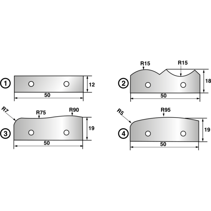 Porte-outils à inclinaison variable