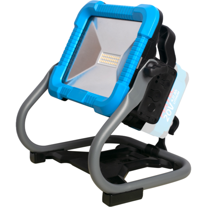 Projecteur de chantier sans fil 30 w - 20 v
