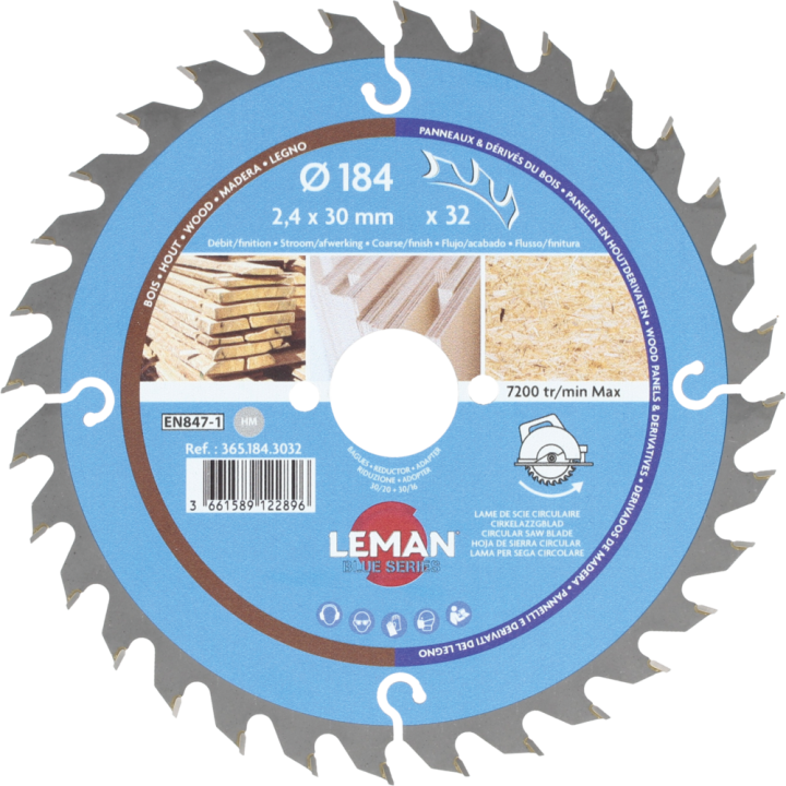 Lame de scie circulaire pour machines portatives