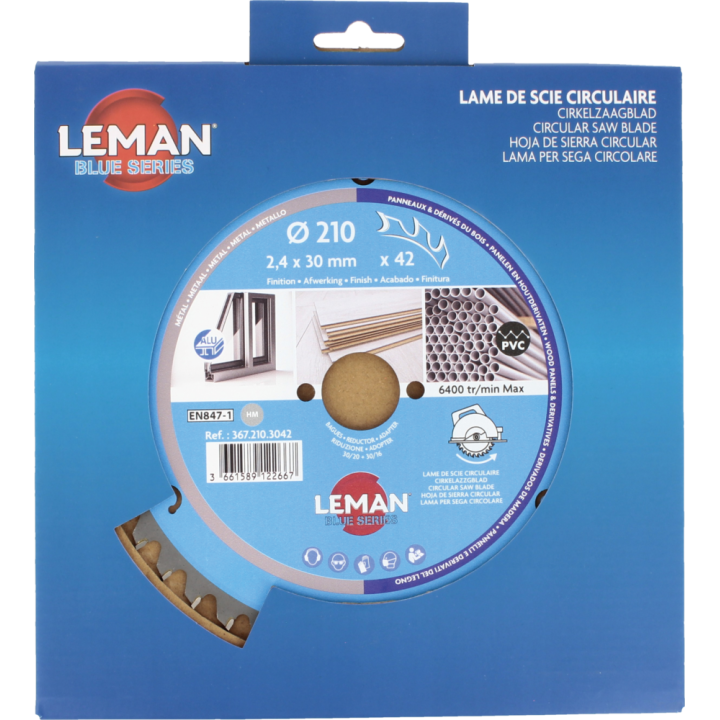 Lame de scir circualire pour machines portatives et À onglets