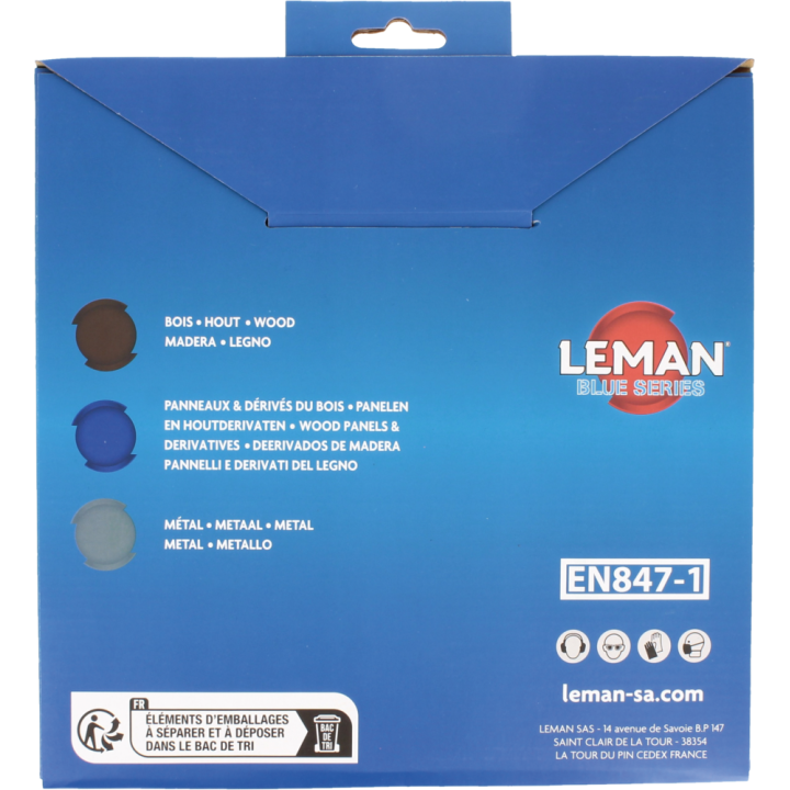 Lame de scir circualire pour machines portatives et À onglets