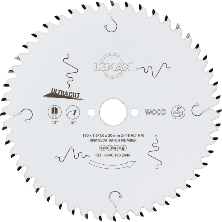 Lame circulaire pour machines portatives et à onglets sur batterie